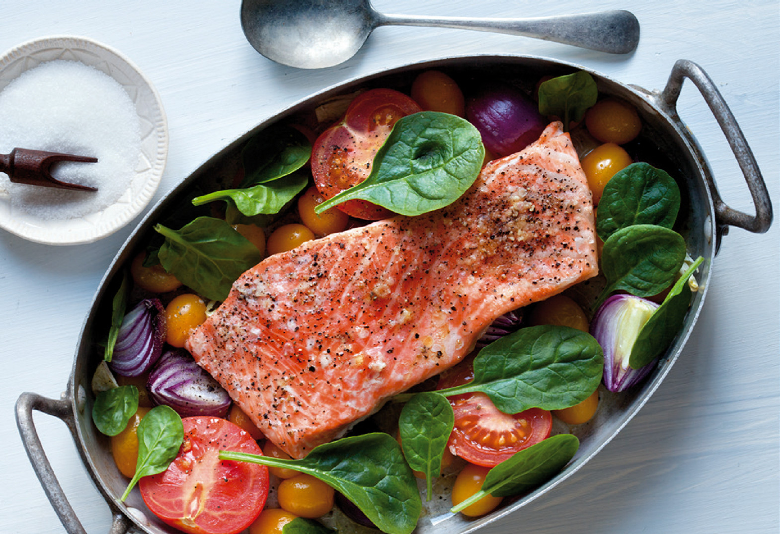 Zalm uit de oven